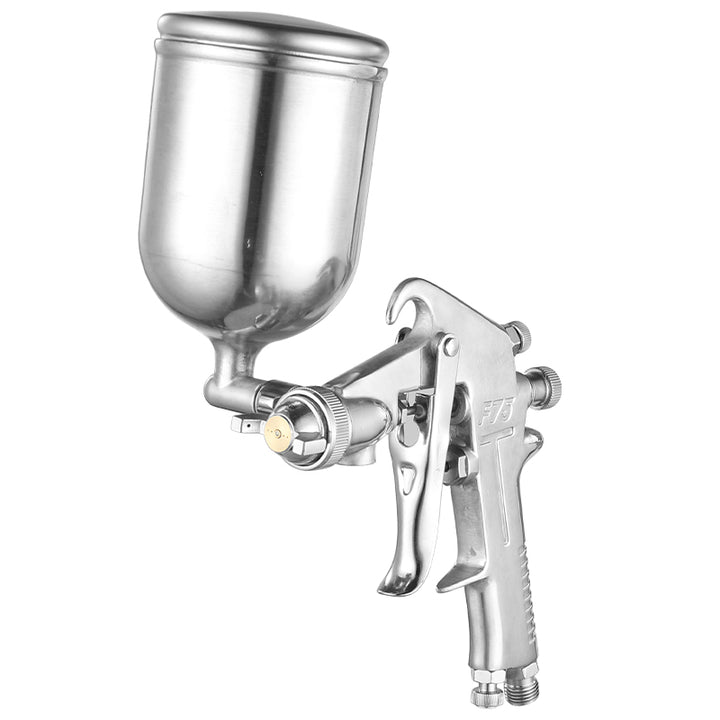 Pneumatic Paint Spray Gun – 400ml Top Cup, High Atomization, Model F75G