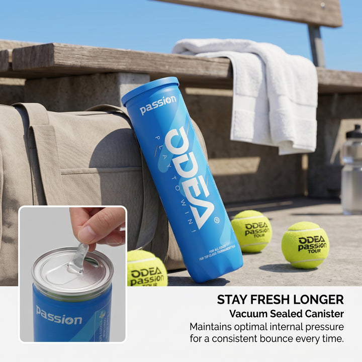 ODEA Passion Tennis Balls(Competition level, ITF approved）