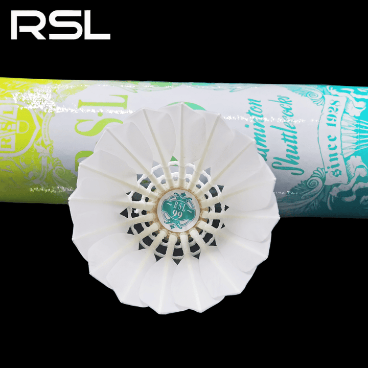 RSL 12 PCS RSL 99 Badminton Duck Feather Badminton Shuttlecock