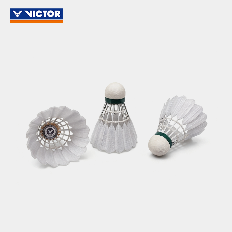 VICTOR 12 PCS Artificial Badminton New Carbonsonic Training Ball Shuttlecock