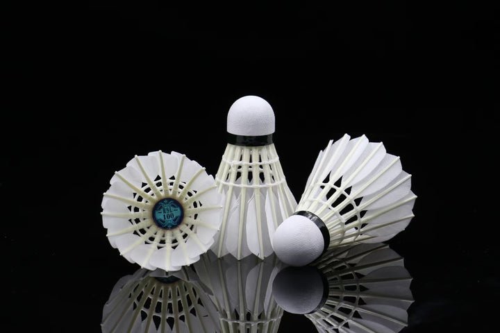 RSL 12 PCS RSL 100 Badminton Goose Feather Badminton Shuttlecock