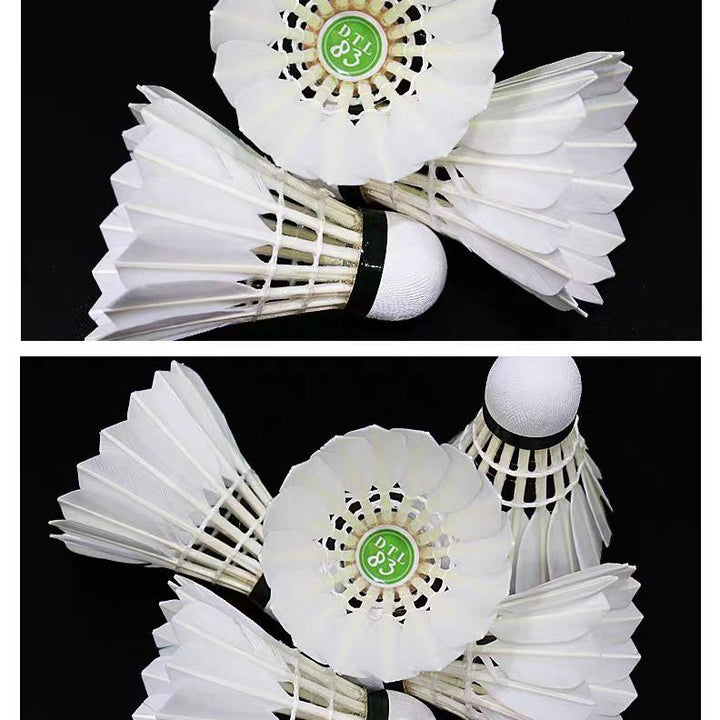RSL 12 PCS DTL 83 Badminton Duck Feather Badminton Shuttlecock