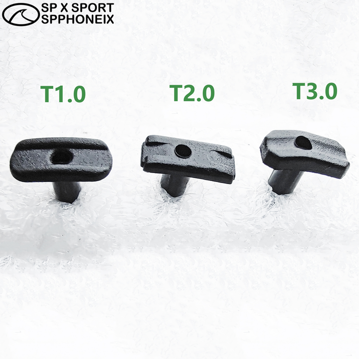 Badminton Racket Wire Guard 20 PCS Rubber Particles Wide T3.0 Mushroom Nails 2.6 X 9.7mm