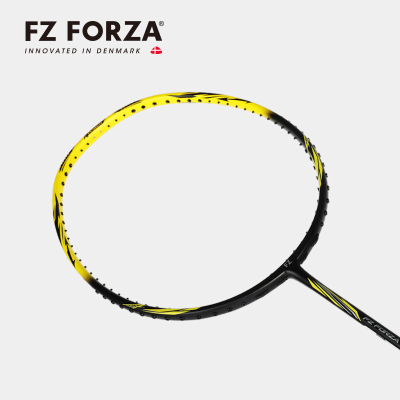 FZ FORZA Authentic Professional Precision Full Carbon Badminton Racket Power 30-V2 Golden Knight
