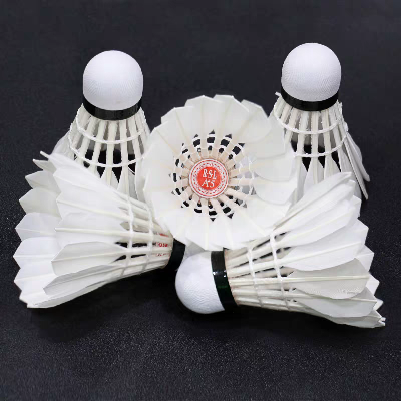 RSL 12 PCS RSL A5 Badminton Goose Feather Badminton Shuttlecock