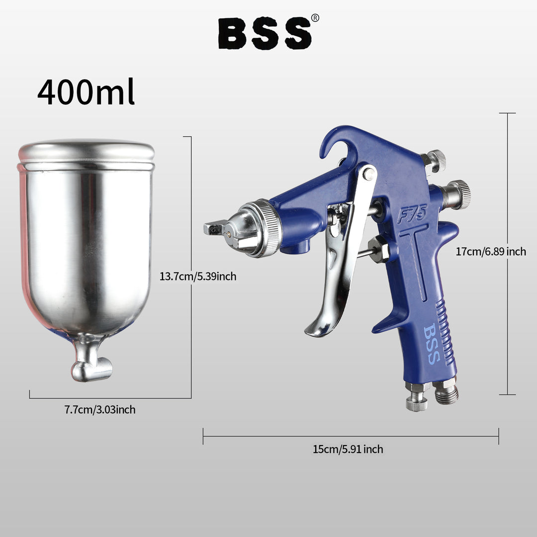 High-Pressure Paint Spray Gun – Durable, Fine Atomization, Model F75G/G75S