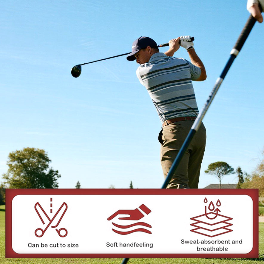 SPPHONEIX Golf Replacement grip Tape PreCut Double Sided Golf Club Grip Tape 26.2 x 5 cm 15 Pieces,30 Pieces