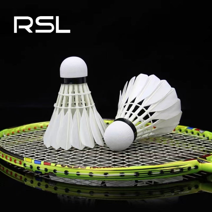 RSL 12 PCS RSL90 Badminton Goose Feather Badminton Shuttlecock