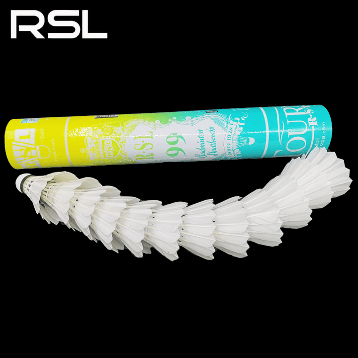 RSL 12 PCS RSL 99 Badminton Duck Feather Badminton Shuttlecock