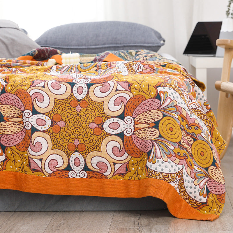 Pure Cotton Gauze Blanket - Nap Blanket Air Conditioning Quilt Summer Cool Quilt