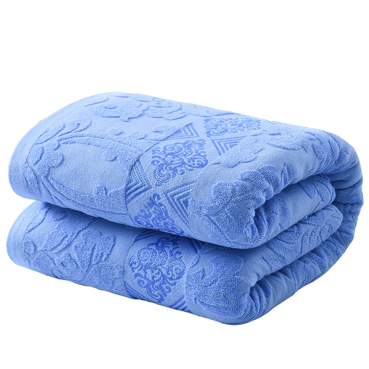 Cotton Terry Blanket – 100% Cotton, Lightweight, Breathable, Soft Summer Throw for Single Use