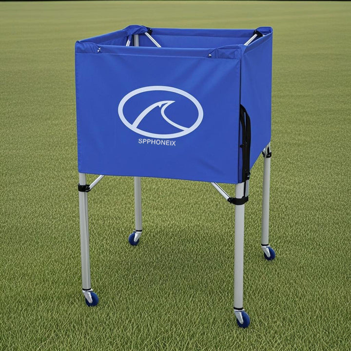 SPPHONEIX Portable Cart with Wheels Volleyball basketball football Ball Storage Indoor Outdoor