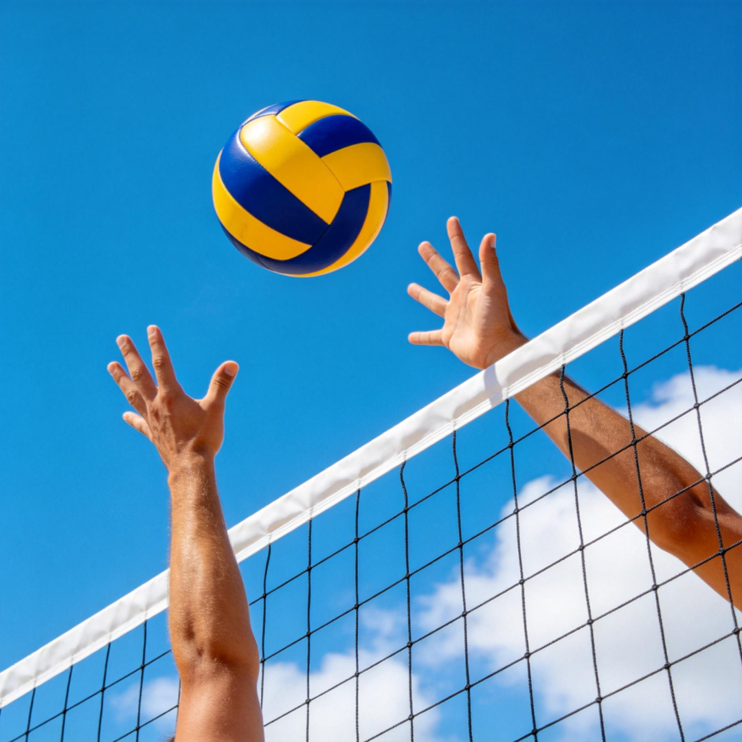 SPPHONEIX Volleyball Net 9.5M x 1M Official standard Sized