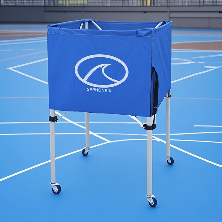 SPPHONEIX Portable Cart with Wheels Volleyball basketball football Ball Storage Indoor Outdoor