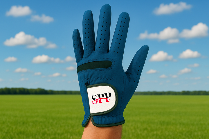 SPP Golf Glove Korean Nanofabric (WHITE/BLACK/BLUE, LEFT HAND/RIGHT HAND)