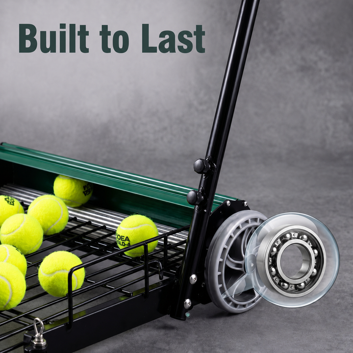 SIBOASI Practical Tennis Ball Mower Efficient Sports Ball Collector For Court Training Use SS-S705T