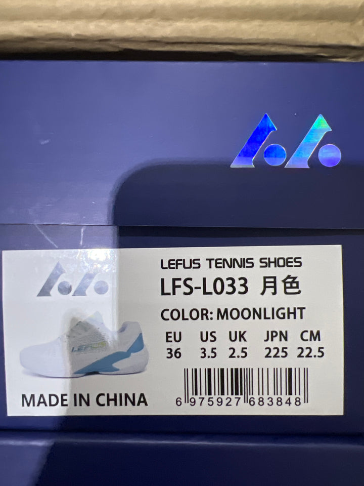 LEFUS Professional Non-Slip Tennis Shoes, Breathable KPU Mesh Sneakers with MD Rubber TPU Sole for Outdoor Sports L033