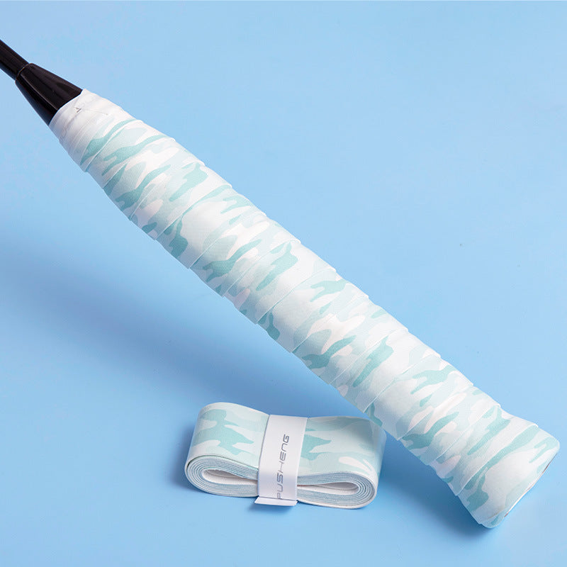 Badminton & Tennis Grip – Camouflage Print, Smooth Surface, Anti-Slip, Sweat-Absorbent, Wear-Resistant