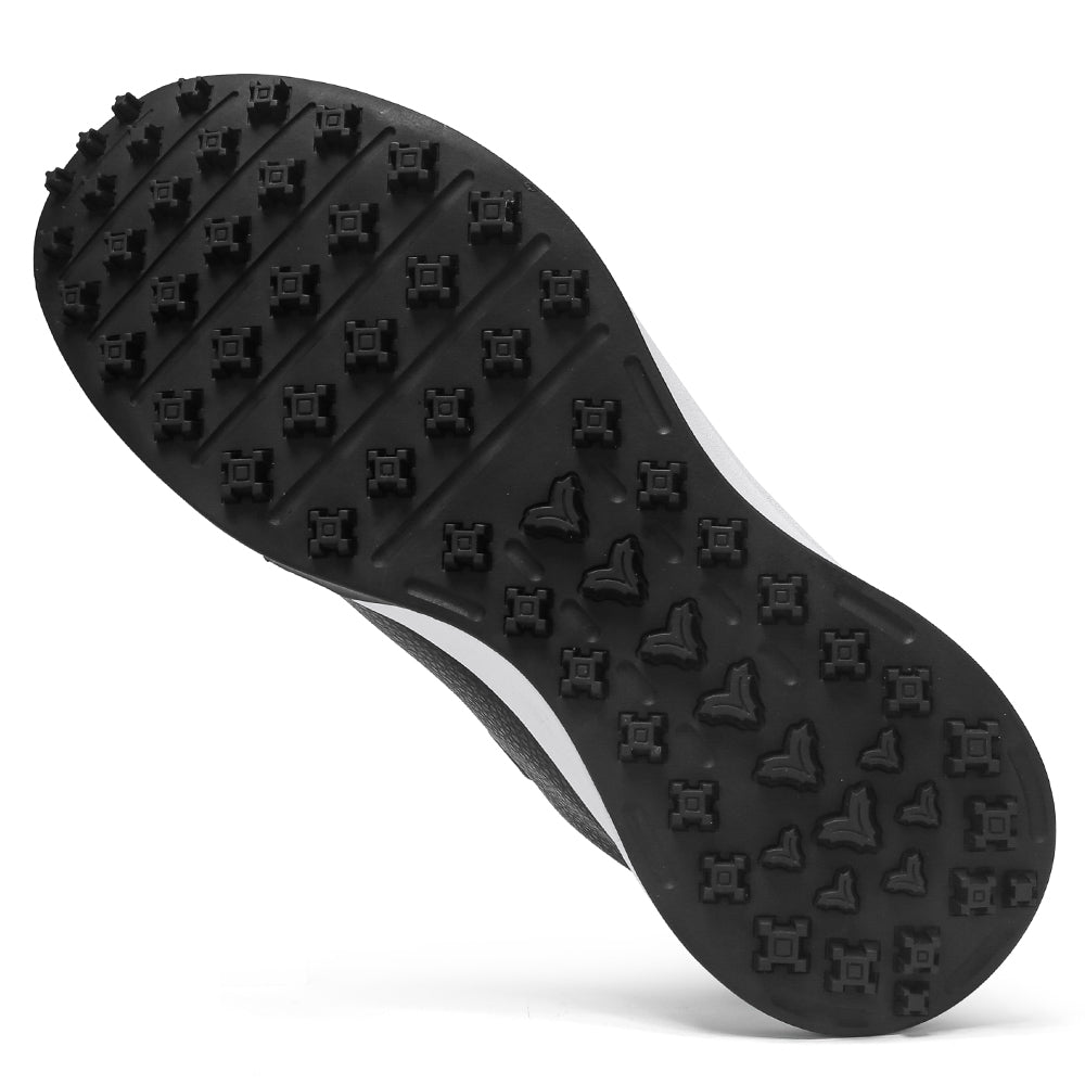 KSOKGOF Universal Golf Shoes for Men and Women, Comfortable Golf Sneakers with Strong Grip, Outstanding Traction &amp; Superior Stability, Black G8001