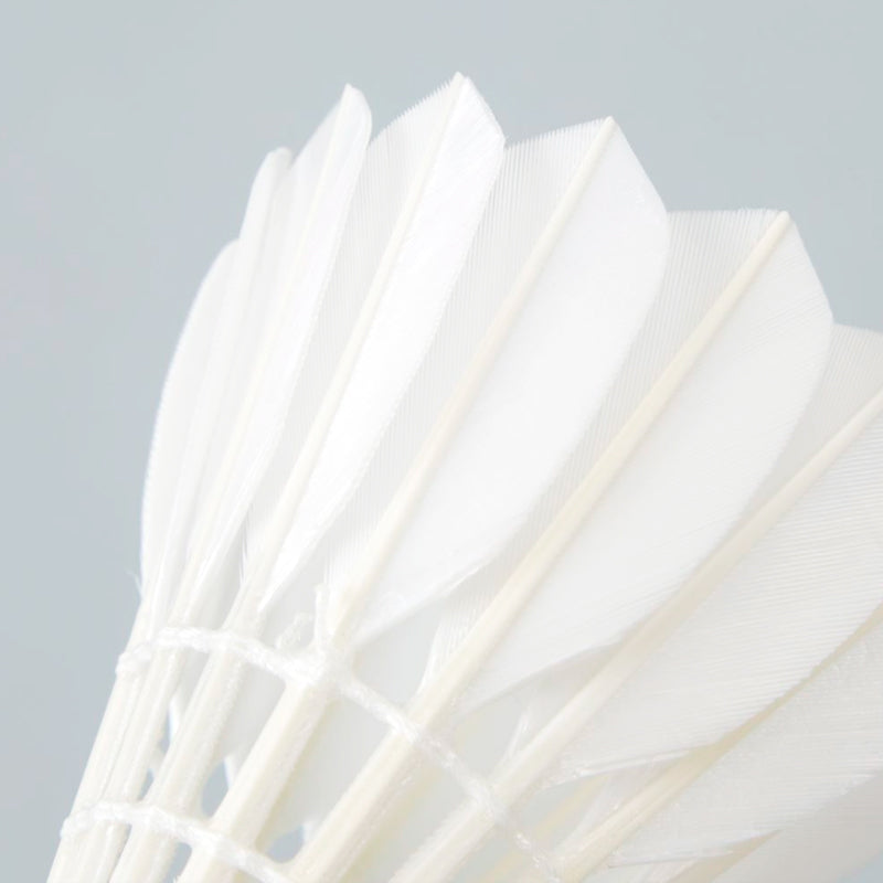 Ling Mei 12 PCS F1 Badminton Goose Feather Badminton Shuttlecock