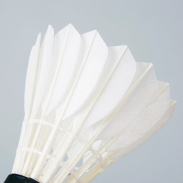 Ling Mei 12 PCS F2 Badminton Goose Feather Badminton Shuttlecock