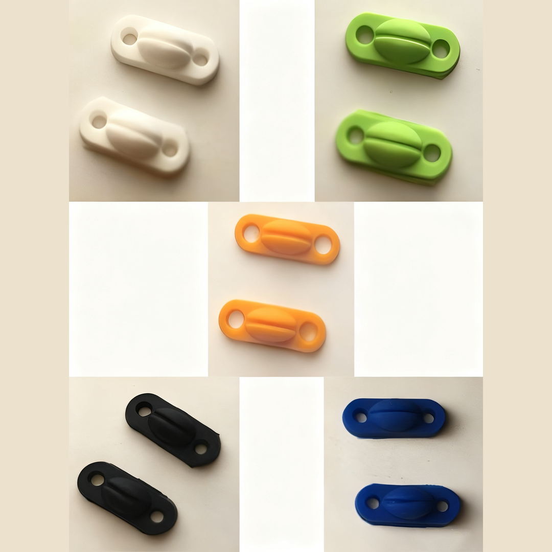 5 PCS Badminton Racket Grommet Set – Silicone Shock-Absorbing Grommets & Tubes