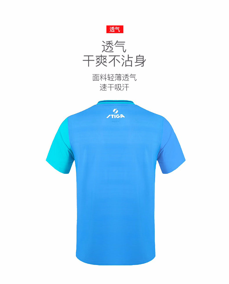 STIGA 25 New Table Tennis Wear T-Shirt CA-S1A