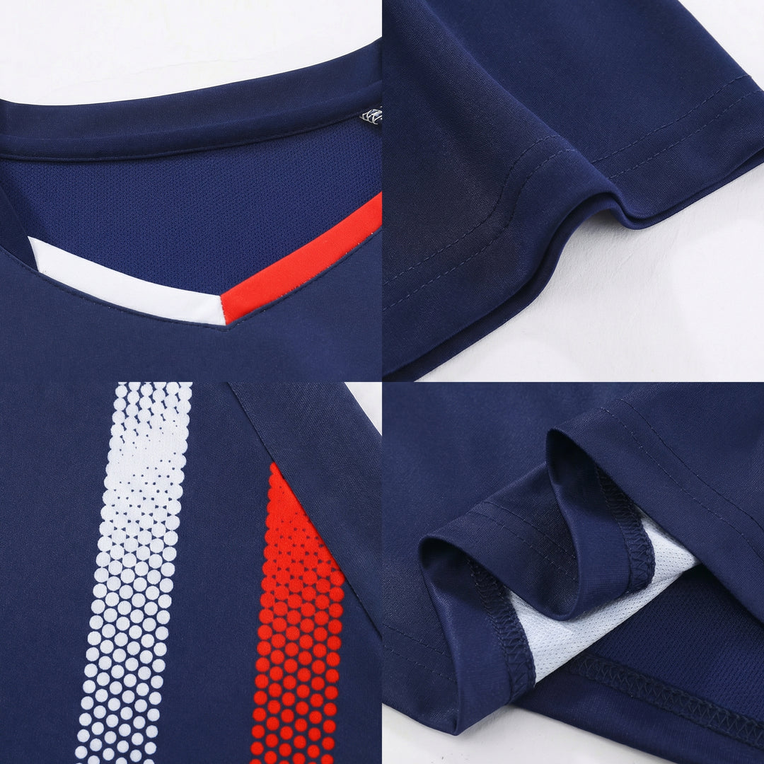 SPPHONEIX Men Women Quick-Dry Mesh Sports T-Shirt Breathable for Badminton Table Tennis Basketball Gym Training Sports Short Sleeve