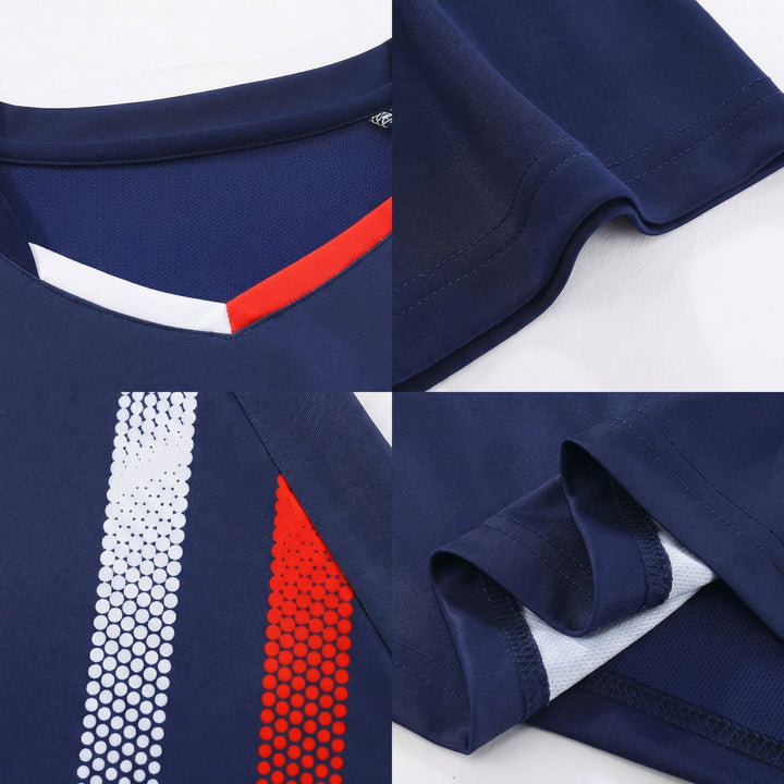 SPPHONEIX Men Women Quick-Dry Mesh Sports T-Shirt Breathable for Badminton Table Tennis Basketball Gym Training Sports Short Sleeve