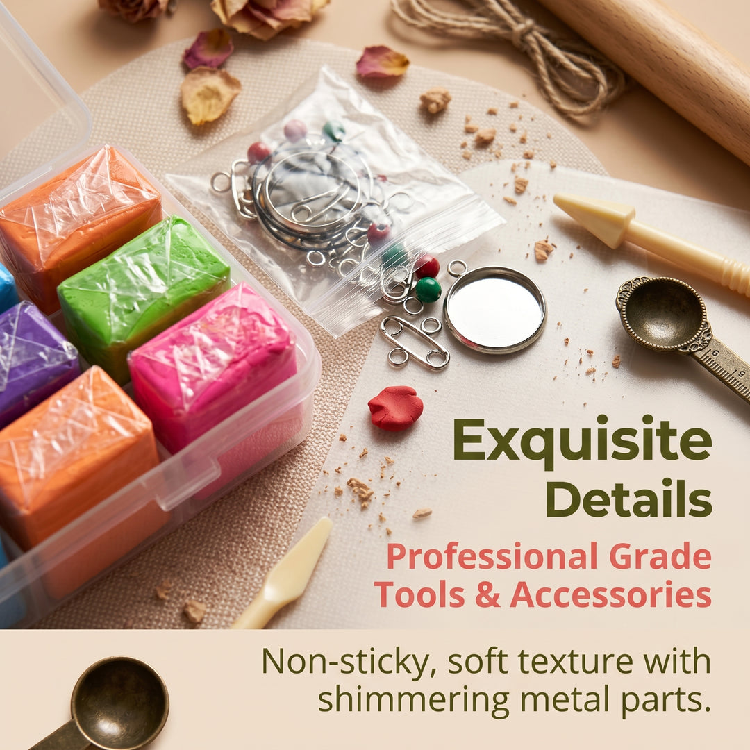 50 Colors Play Dough Set Creative Soft Clay DIY Handmade Educational Toy