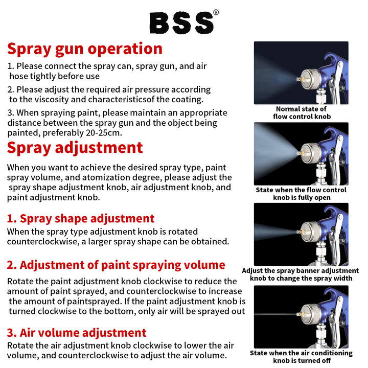 High-Pressure Pneumatic Air Paint Spray Gun – Aluminum Cup, Model 4001