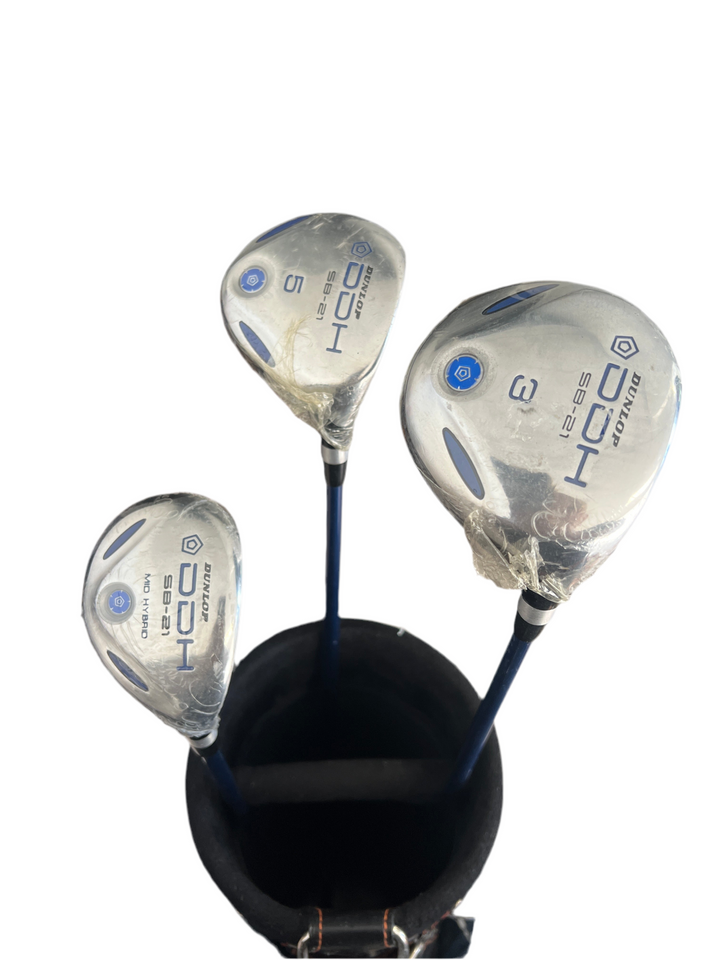CLEARANCE SALE DUNLOP MEN'S GOLF SET 513792（4 wood, 7 iron No Rod Bag）