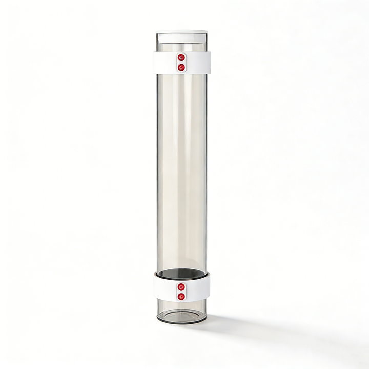 SPP Magnetic Badminton Shuttlecock Holder Tube - Portable & Secure Shuttlecock Organizer for Backyard, PE Class, Park, Gym