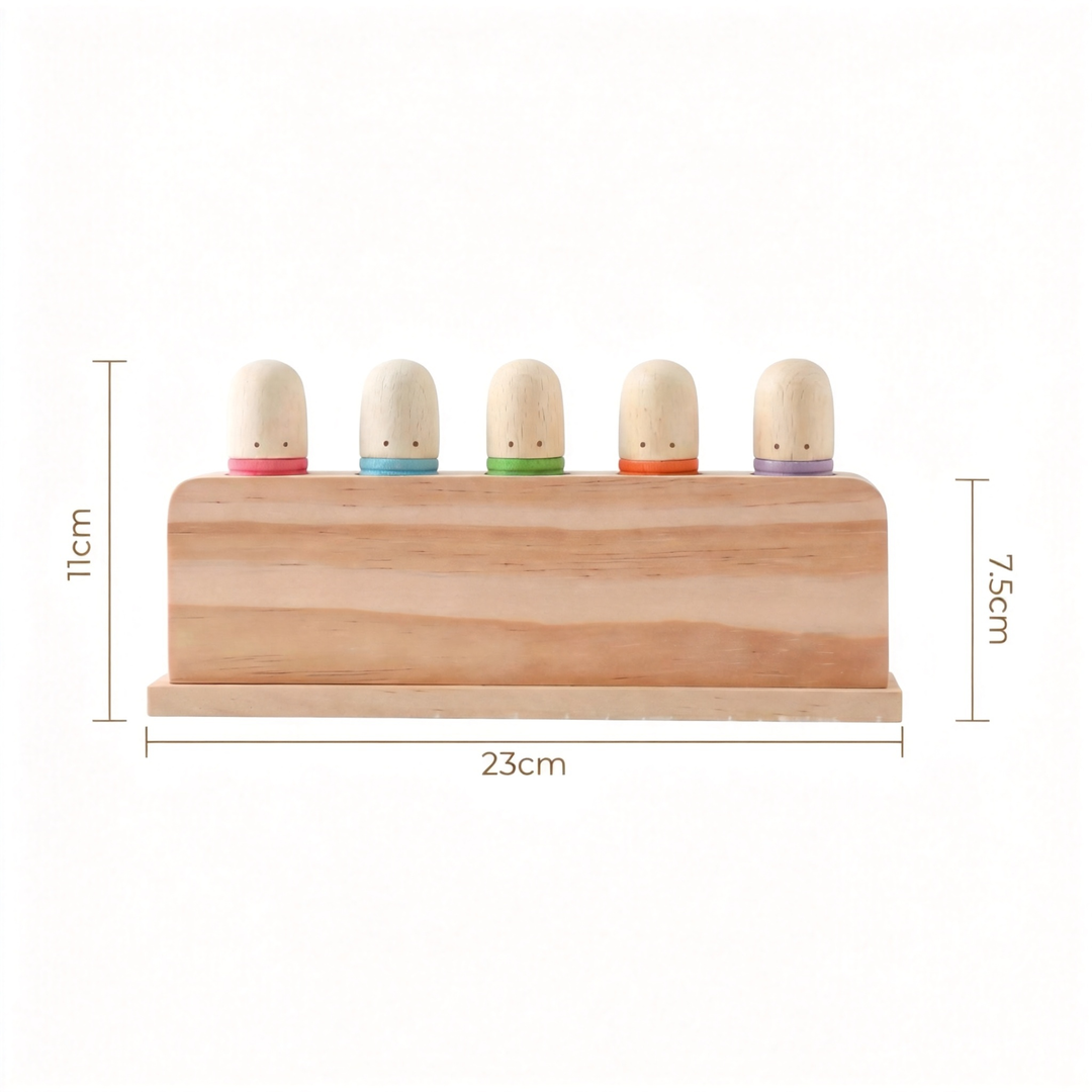 Finger Shaped Stress Relief Squeeze Toy Soft Squishy Fidget Decompression Plaything