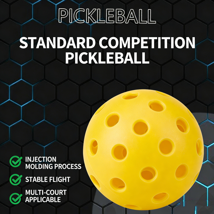 SPP 40-Hole Rotomolded One-Piece Pickleball - Tournament-Grade with Smooth Surface &amp; Uniform Structure