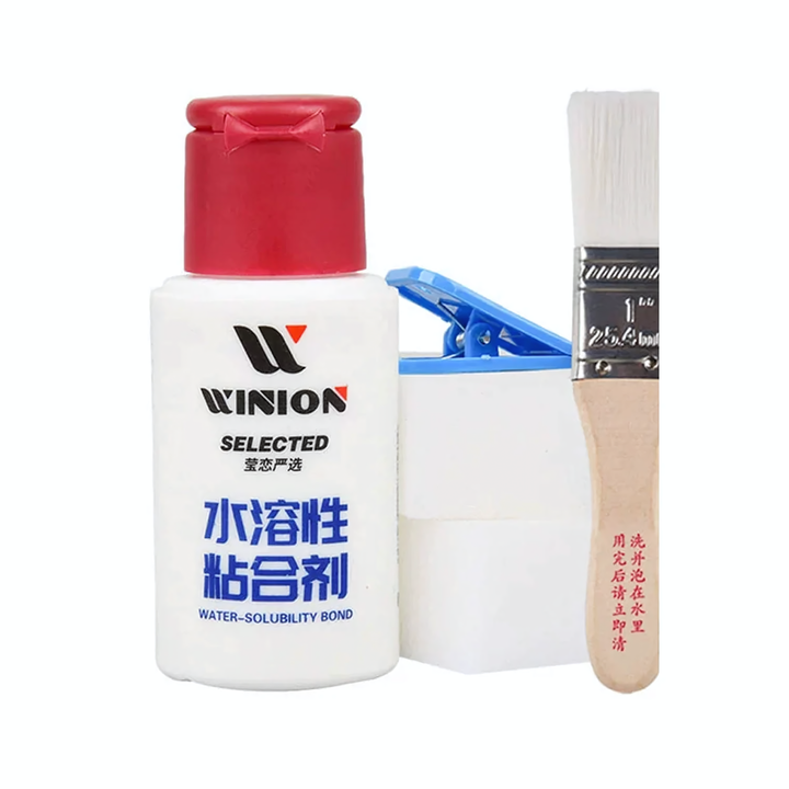 WINION Table Tennis Water Solubility Bond Glue  (V.O.C Free) 60 ml For Table Tennis Rubber With Racket
