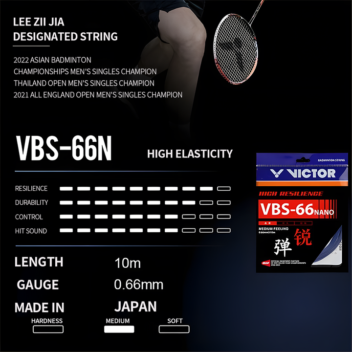 VICTOR VBS-66N Badminton Stringing Service