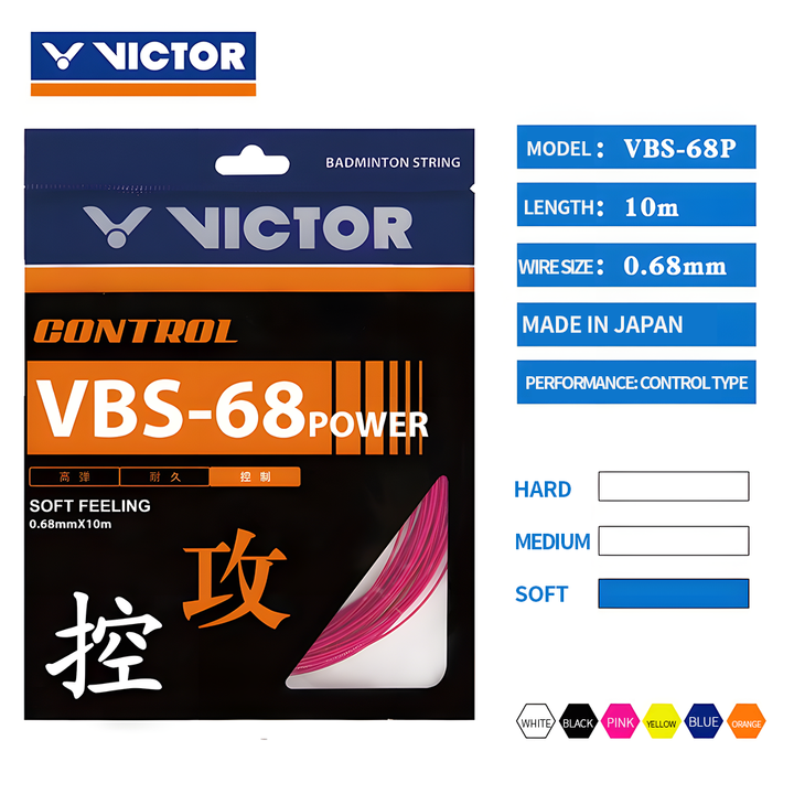 Victor VBS-68 Badminton Stringing Service