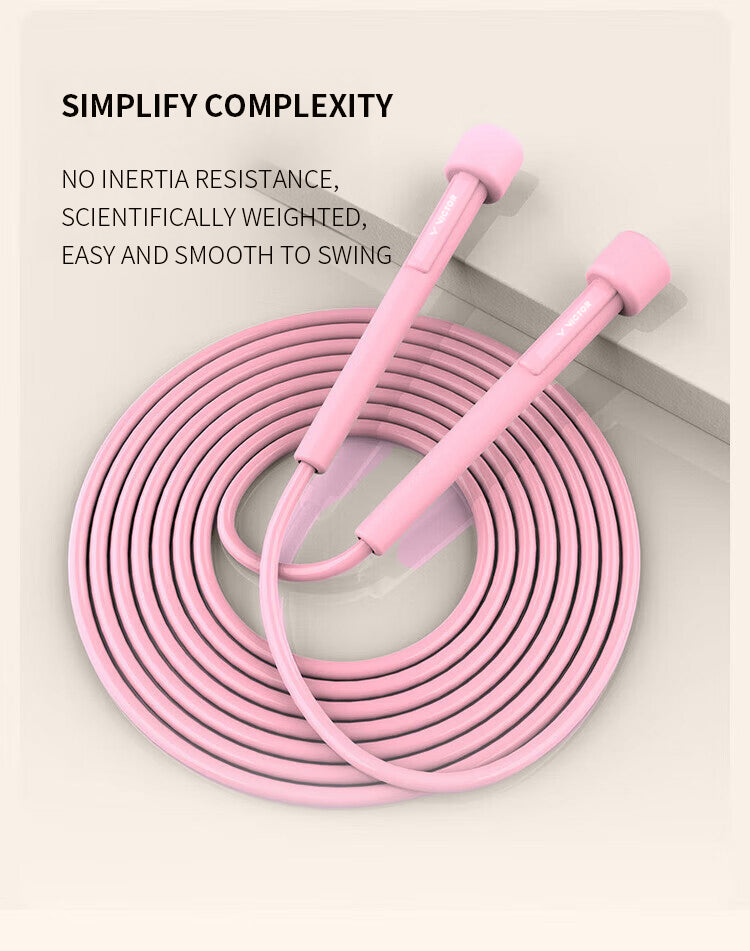 VICTOR Jump Rope – Fitness Training, Unisex, 2.7mx4.0mm,SP652
