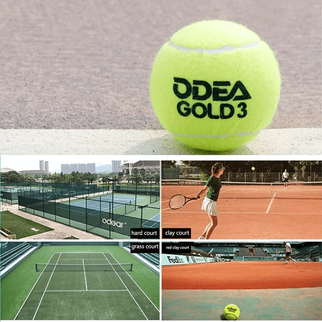 ODEA Gold Training Tennis Balls  (Rebound 140-148CM ITF) 1 Pcs