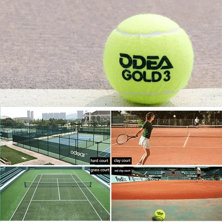 ODEA Gold Training Tennis Balls  (Rebound 140-148CM ITF) 1 Pcs