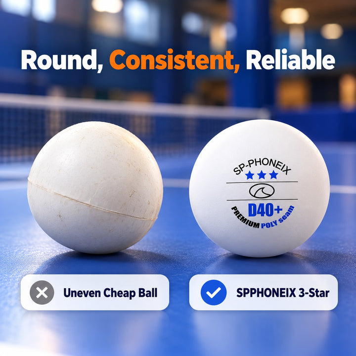 SPPHONEIX 3-Star Table Tennis Balls