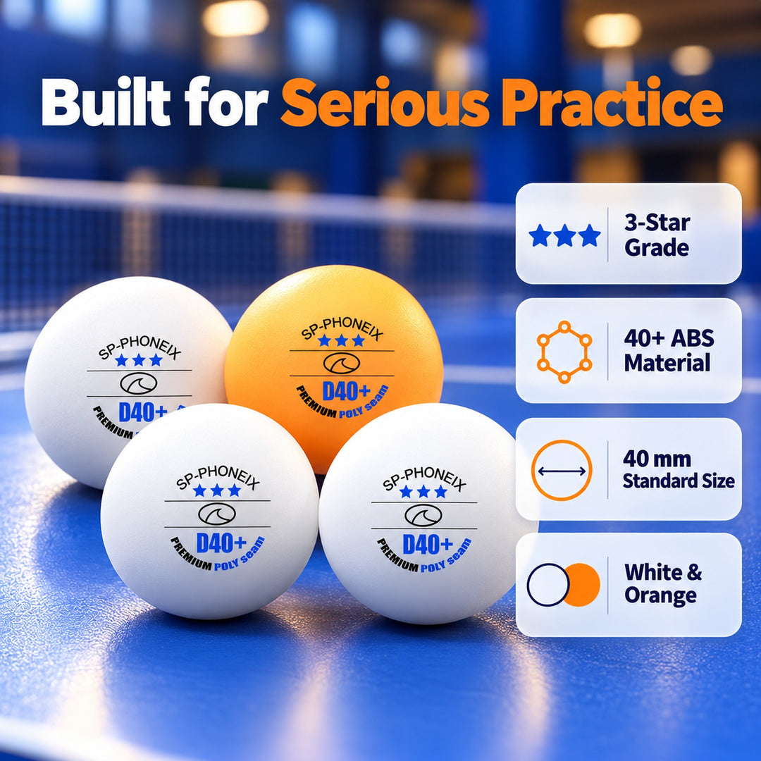 SPPHONEIX 3-Star Table Tennis Balls