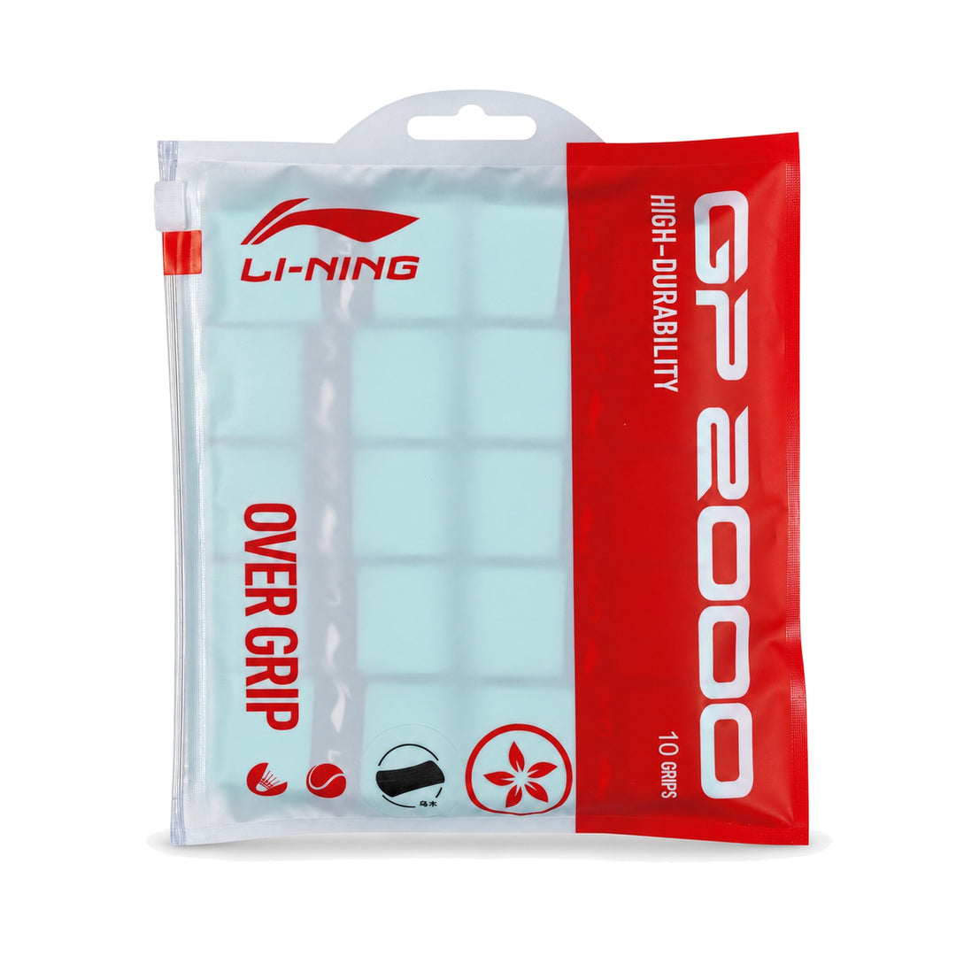 Li-Ning GP2000 Flower Badminton Overgrip - 10-Pack - GP2000 Flower Badminton Overgrip - 10-Pa 颜色 Mint Green ASJV007 9 16