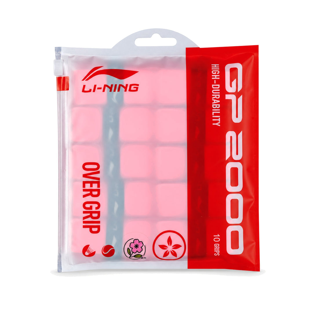 Li-Ning GP2000 Flower Badminton Overgrip - 10-Pack - GP2000 Flower Badminton Overgrip - 10-Pa 颜色 Neon Candy Pink ASJV007 6 13
