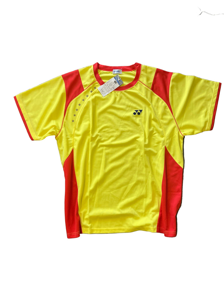 YONEX Man's Badminton Sport short sleeve BO-71C Beijing 2008 Olympic Games Competition Attire (ANTIQUES)
