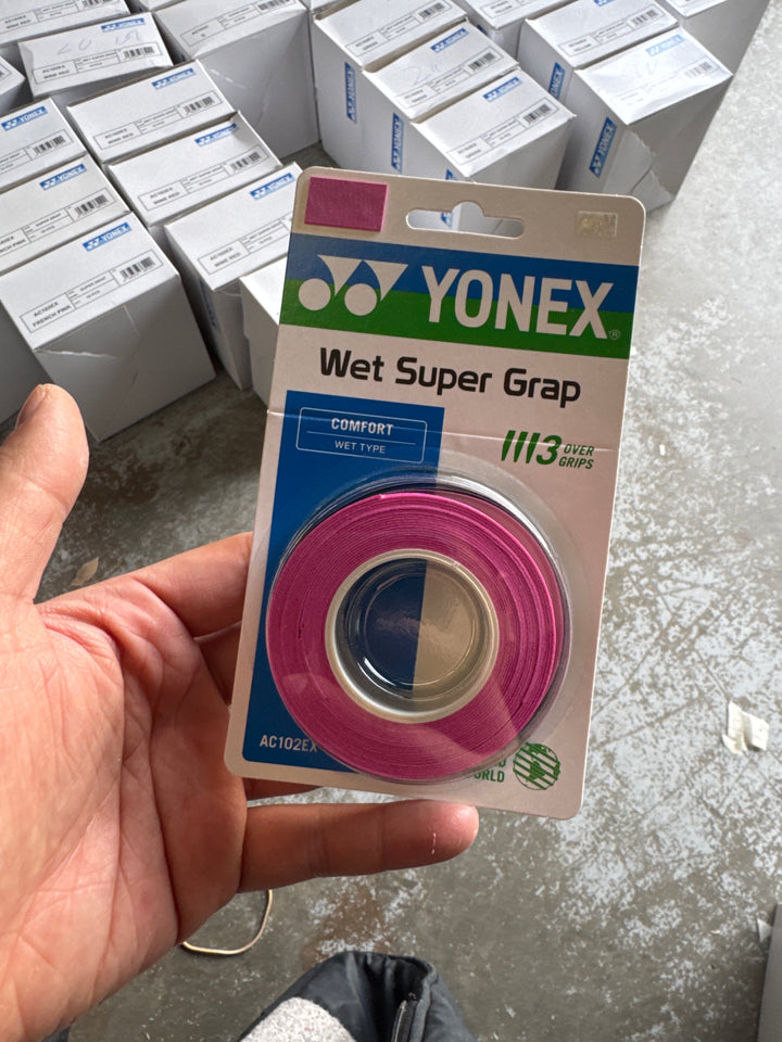 Yonex Super Grap AC102C/EX Over Grip Tape (3 Pack)