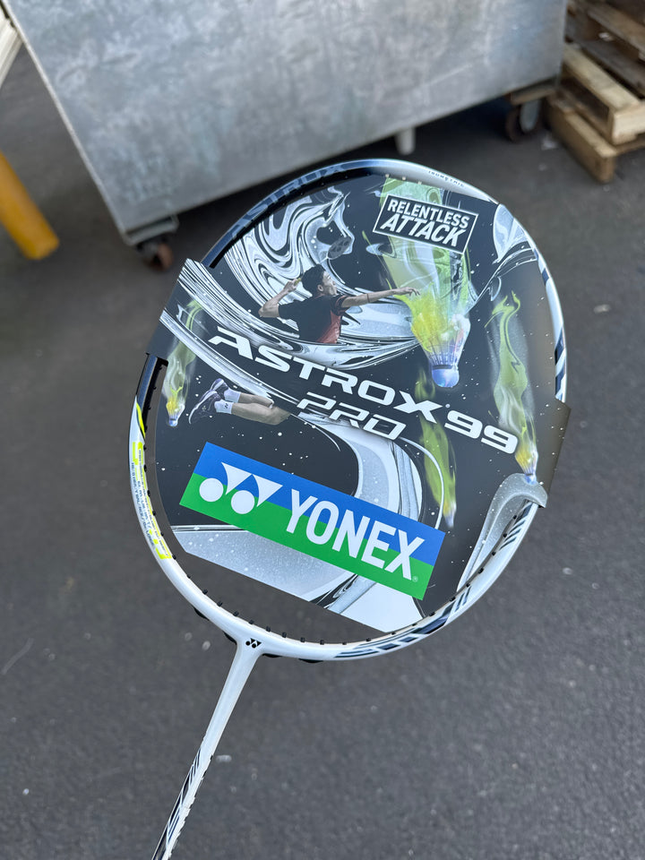 Yonex Astrox 99 PRO White Tiger Badminton Racket 4U G5 Weight 83g