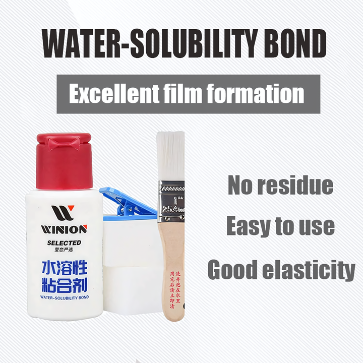WINION Table Tennis Water Solubility Bond Glue  (V.O.C Free) 60 ml For Table Tennis Rubber With Racket