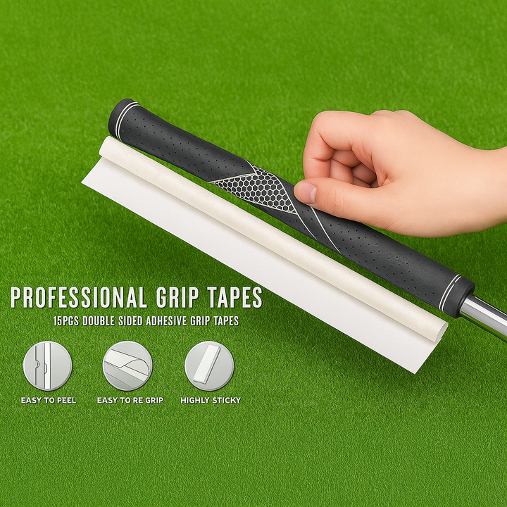 WOWWOW Golf Repair Set Regrip Kit ReGrip Clamp,tool ,Grip Tape 120ml ,Grip Solvent
